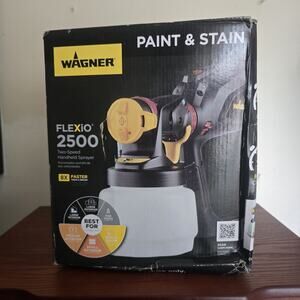 Wagner Flexio 2500 Electric Handheld Paint Sprayer Box Has Wear